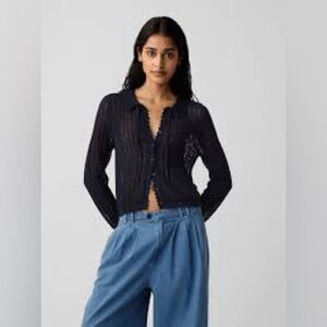 Doen x Gap blue cardigan size M